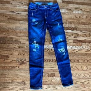 White House black market jeans, size 0, the skinny